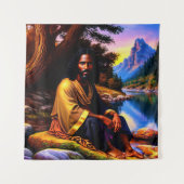 "Création" Tapisserie d'art chrétien (Devant)