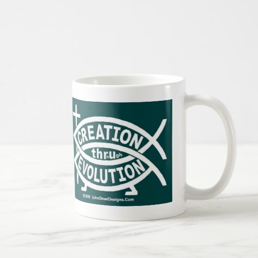CRÉATION THR Ugh EVOLUTION Café Mug (Droite)