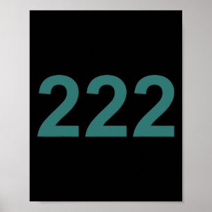 Creative 222 Design Kostuum Ideeën Co. Nummer 222 Poster