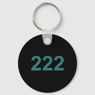 Creative 222 Design Kostuum Ideeën Co. Nummer 222 Sleutelhanger