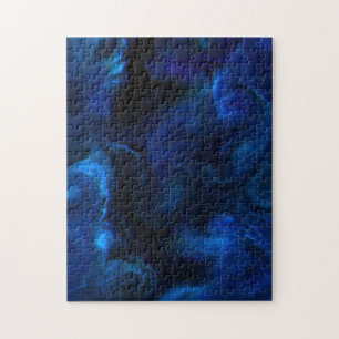 Creative abstract ghosting fog foto jigzaag puzzel