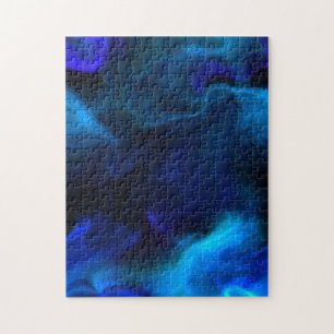 Creative abstract ghosting fog foto jigzaag puzzel