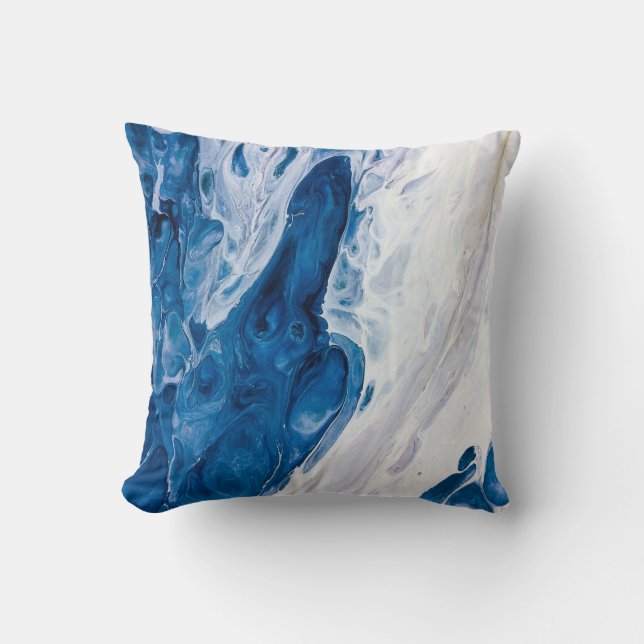 Creative abstract hand painted background, wallpap kussen (Voorkant)