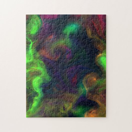 Creative abstrait fluide brouillard photo puzzle p (Vertical)