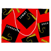 Creative Afstuderen 2025 Grote Geschenktas Groot Cadeauzakje (Achterkant)