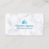 Creative Agency Digital Marketing Visitekaartje (Voorkant)