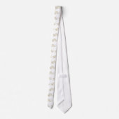 Creative Armadillo Illustratie Stropdas (Achterkant)