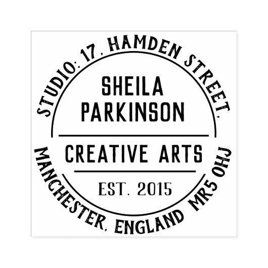 Creative Artist Rubber Stempel (Afrduk)