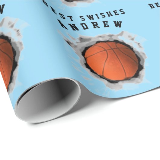Creative Basketball Gift Cadeaupapier (Rol Hoek)