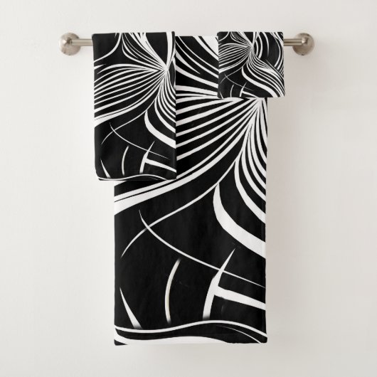 Creative Black and White Seamless Abstraction (En situation)