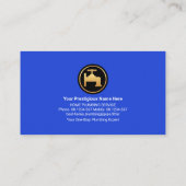 Creative Blue Home Faucet Pipeline Visitekaartje (Achterkant)