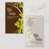 Creative Branches (Mode Stylist) Visitekaartje (Voorkant / Achterkant)