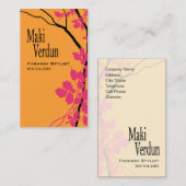 Creative Branches (Mode Stylist) Visitekaartje (Voorkant / Achterkant)