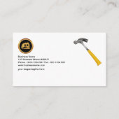 Creative Brickwork and Plaster Construction Visitekaartje (Achterkant)