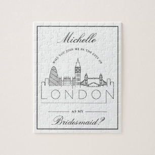 Creative Bridal Party-verzoek   Doe mee in Londen! Legpuzzel
