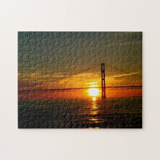 Creative bridge sky water photopuzzel puzzel legpuzzel (Horizontaal)