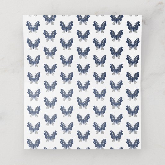 Creative Butterfly Wedding (Binnenkant ongevouwen)