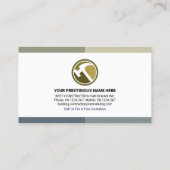 Creative Contractor Handyman Tools Contractor Visitekaartje (Achterkant)