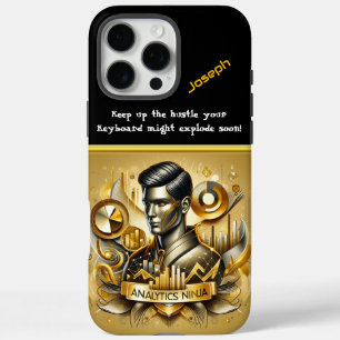 Creative Data Scientist toont vaardigheden iPhone 16 Pro Max Hoesje