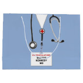 Creative Doctor-Afstuderen Groot Cadeauzakje (Achterkant)