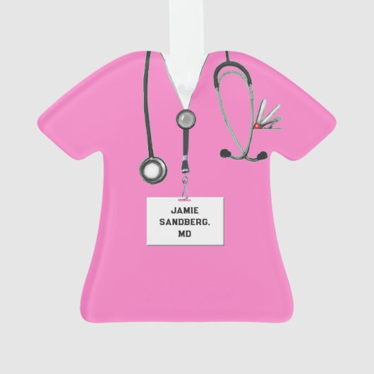 Creative Doctor Keepomwille Cadeft Ornament (achterkant)