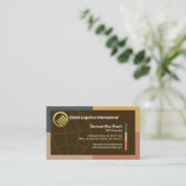 Creative Dynamic Border Lijst Global Import Export Visitekaartje (Staand voorkant)