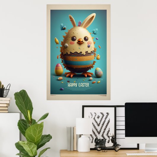 Creative Easter Poster (Thuiskantoor)