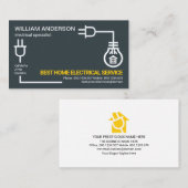 Creative Electrical Circuit-bedrading  Visitekaartje (Voorkant / Achterkant)