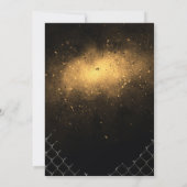 Creative Electronic Neon Effect Halloween Party Kaart (Achterkant)