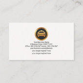 Creative Energetic Building Blocks Ride Share Visitekaartje (Achterkant)