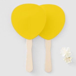 Creative Expression Hot Bold Yellow Handwaaier