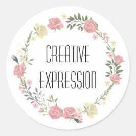 Creative Expression Speech Sticker