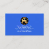 Creative Faucet Water Pipeline Border Visitekaartje (Achterkant)