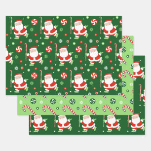Creative Field Hockey Christmas Gift Wrapping Pape Inpakpapier Vel