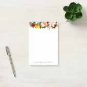 Creative Floral Sjabloon Waterverf Bloemen Modern Post-it® Notes (Kantoor)