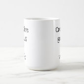 Creative Genius au travail Mug (Centre)