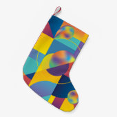 Creative Geometric: Abstract Hoesje. Kleine Kerstsok (Voorkant (Hangend))