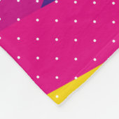 Creative geometric colorful bright background with fleece deken (Hoek)