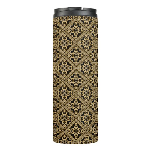 Creative geometric seamless pattern triangle, cir. thermosbeker (Achterkant)