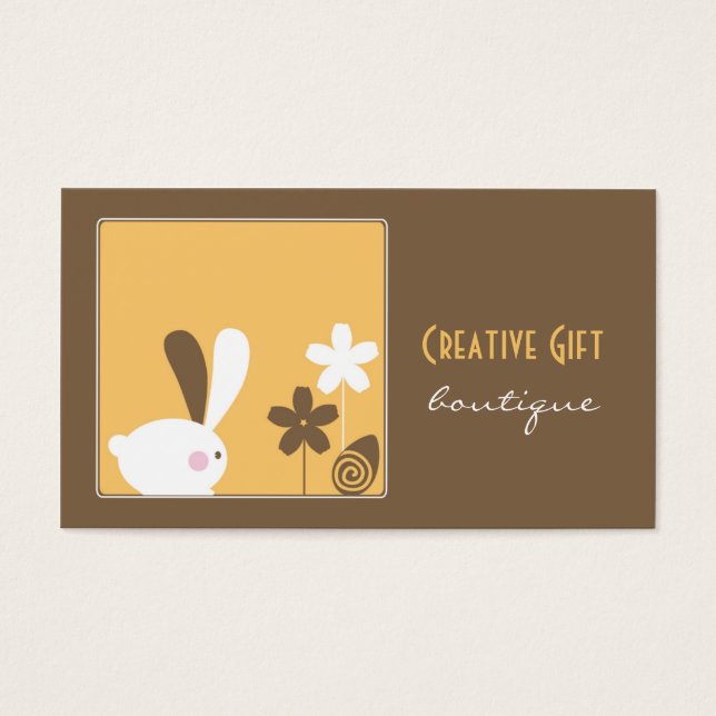 Creative Gift Boutique Visitekaartje (Voorkant)