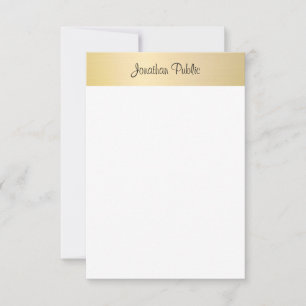 Creative Gold Look Elegant Sjabloon gekalligrafeer