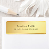 Creative Gold Moderne, eenvoudige Sjabloon Etiket (Insitu)