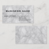 Creative Grey Trendy Stijlvolle Consultant Manager Visitekaartje (Voorkant / Achterkant)