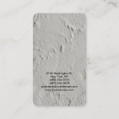 Creative Grey Wall Modern Elegant Visitekaartje (Achterkant)