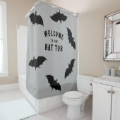 Creative Halloween Decor Douchegordijn (In situ)