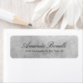 Creative Handwriting Simple Elegant Modern Grey Etiket (Insitu)