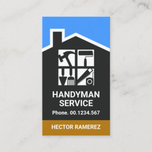 Creative Handyman Home Roof Windows Visitekaartje