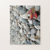 Creative Herfst leaf rocken foto puzzel Legpuzzel (Verticaal)