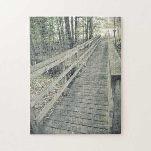 Creative  herfst trail foto puzzel legpuzzel (Verticaal)