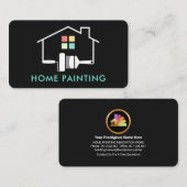 Creative Home Brush Lijst Painter Visitekaartje (Voorkant / Achterkant)